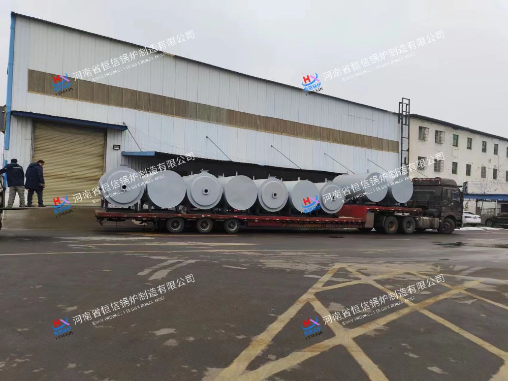 9臺(tái)40萬(wàn)大卡臥式純凈風(fēng)熱風(fēng)爐發(fā)貨東北